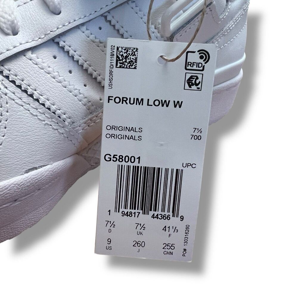 Adidas Forum Low Womens 9 Shoes - Picture 2 of 15